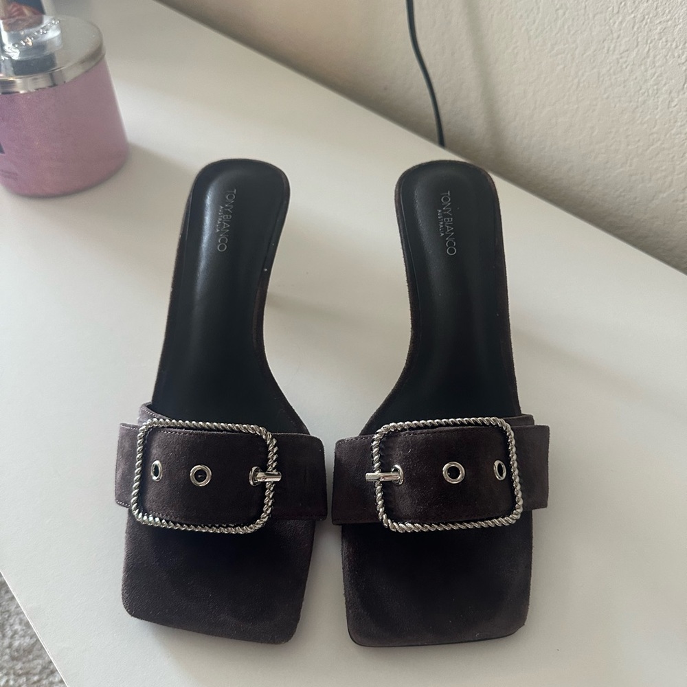 Tony Bianco any sandal in espresso